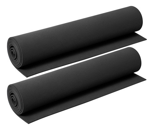 Evafoma Negro Alta Densidad 2mm Rollo 40cm X 150cm Manualida 0