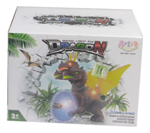 Dragon Tres Cabezas Luz/sonido / 17.5cm Ploppy.3 364219 0