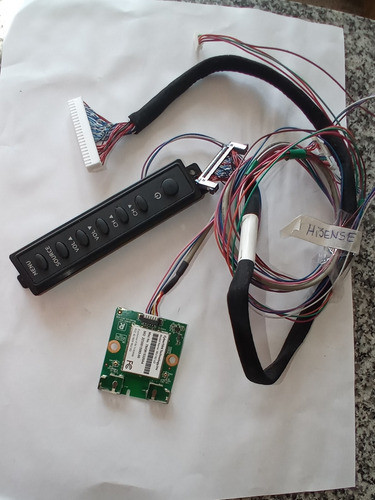 Botonera Placa Wifi Y Cable Tv Hisense Hle4815rtfx 0