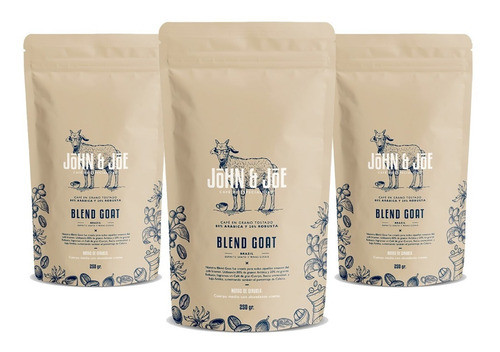 Cafe Molido Tostado Especialidad Brazil John Joe 250gr X3 0