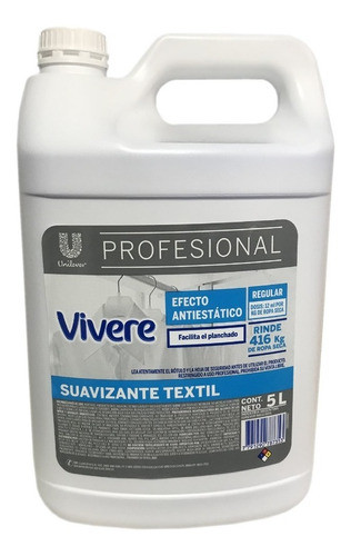 Suavizante Vivere Clasico Brisa Primevera Diversey X 5 Lts 0