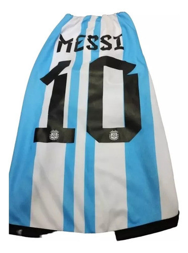 Remera Camiseta De Argentina Para Mascotas Qatar 2022  60 Cm 0
