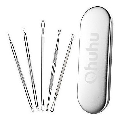 5 Pc Espinilla Espinilla Mancha Cara Acné Extractor Removedo 0