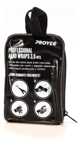 Venda De Boxeo Proyec 3,5 Metros Artes Marciales Mma Kick 1