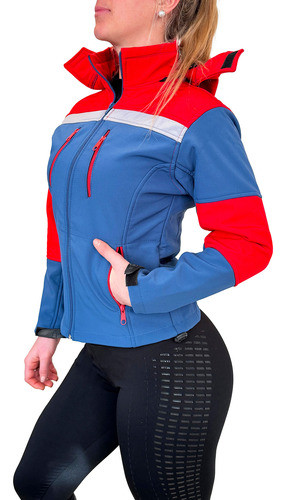 Campera Impermeable Termica Niña Neopreno Np3 Horizontal Cbl 0