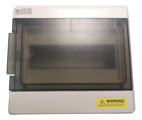 Gabinete Para 9 Termicas 1p C/bornes Para N Y T Con Tapa 0