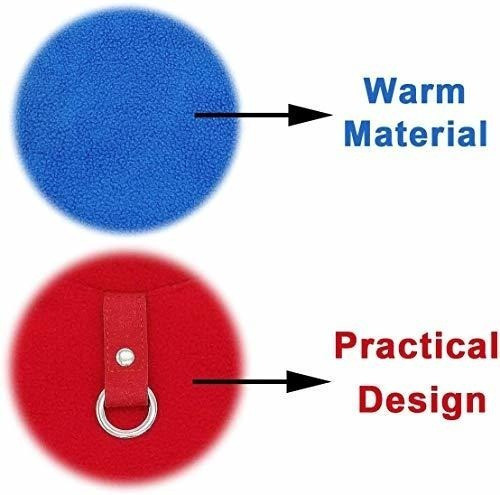 Lkex Paquete De 2 Chalecos De Lana Para Perros, Abrigo De In 1