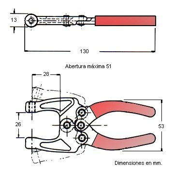 Pinza Rapida Arfix Af-pr154 1