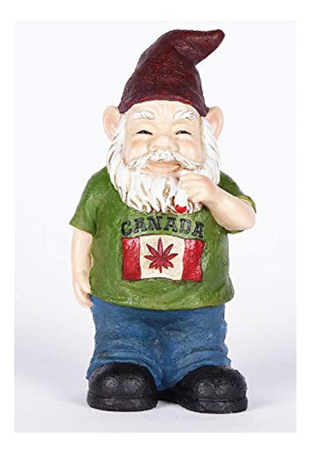 Hi-line Gift 75616-v Gnomo Canadiense Fumando 0