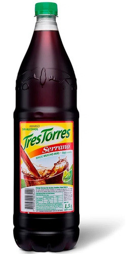 Amargo Tres Torres Serrano Botella 1,5 Litros 0