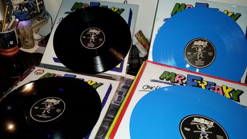 Mr Freaky One Hour & One Vinilo Maxi Blue Numerado 142 1