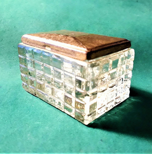 Antiguo Y Raro Pote De Vidrio De Perfumes Coty 0