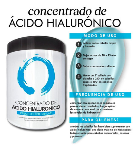 Concentrado De Acido Hialurónico Riviera Ká 350g Reparación 1