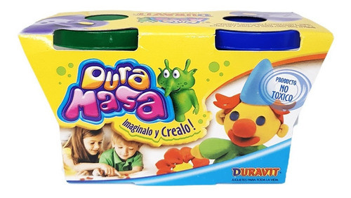 Masas X 2 - Dura Masa - Duravit - Azul Y Verde - Premium 0