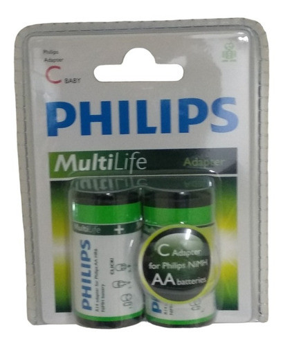 Adaptador De Pila Aa A Mediana 0