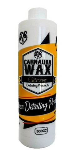 Glänzen Detailing Carnauba Wax Cera Líquida Rapida 500ml 0