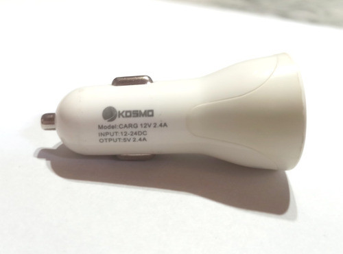 Cargador Auto 2 Bocas Micro Usb Para Samsung Motorola Usado 1