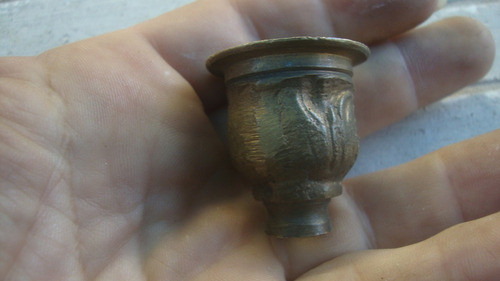 Antiguo Repuesto Lampara 3,2 X 3,5 Alto - 50 Grs. 0