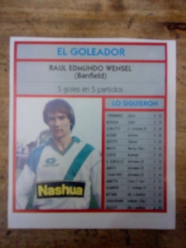 Recorte Banfield De Raúl Edmundo Wensel 0