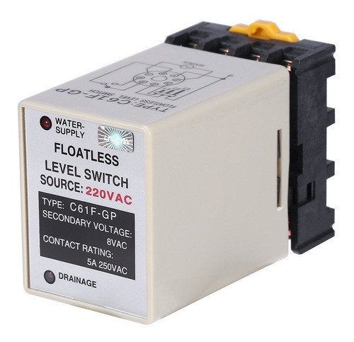 Control Nivel De Agua S/ Flotante No Requiere Fuente Externa 0