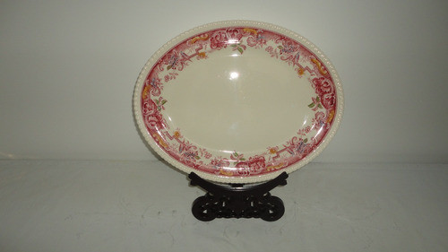 Fuente Inglesa Antigua Oval Diseño En Guarda Linda Mirala 0