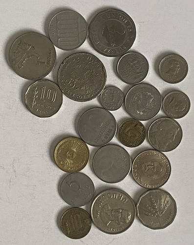 20 Monedas Distintas Antiguas, América Muchos Países, Ame15 1