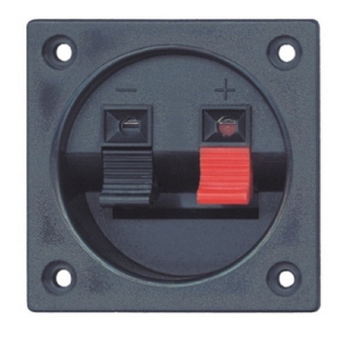 Bornera Para Bafle (56x56mm) Stereo 2p 0