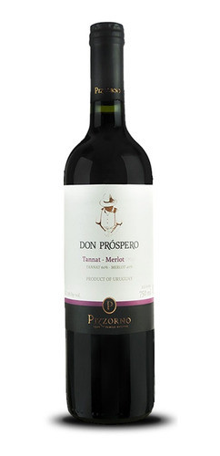 Vino Tinto Pizzorno Don Próspero Tannat Merlot 2018 750ml 0
