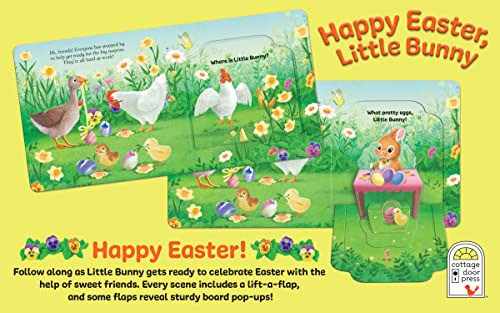 Book : Happy Easter, Little Bunny Deluxe Lift-a-flap And .. 1