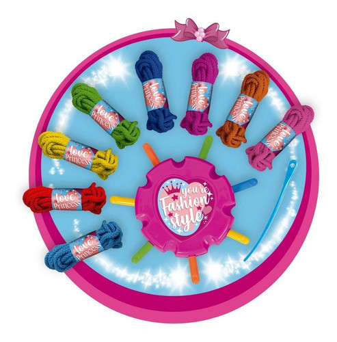 Set Para Hacer Pulseras Colorful Bracelet Princesas Ditoys 1