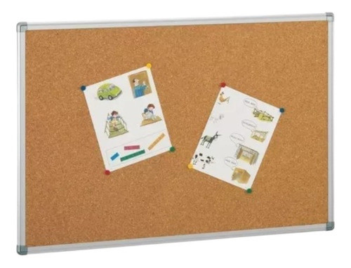 Pizarra Cartelera Corcho 120x150cm. Clase A Serviciopapelero 0