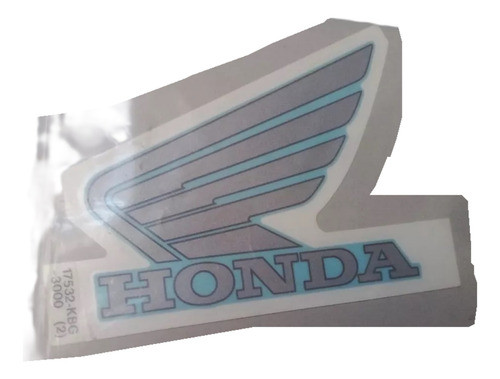 Calco Emblema Honda Cb 250 Nighthawk Orig 17532-kbg-300zb 0