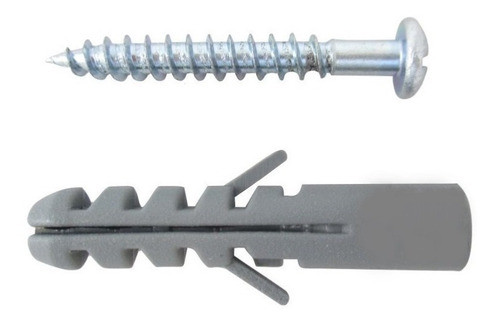Kit X 15 Tacos Comunes Nº 10 + 15 Tornillos Parker Pared 0