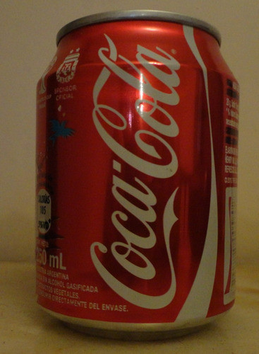 Coca Cola Mundial Brasil 2014 250ml Argentina Vacía 1