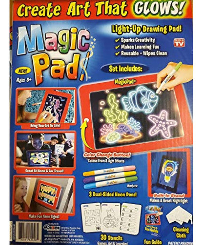 Ontel Tablet De Dibujos Con Luz Led Magic Pad 1