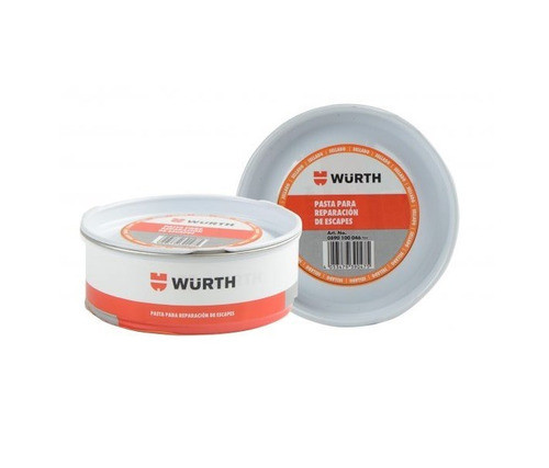 Reparador Sellador Caño Escapes En Pasta Wurth 200 Gr 0