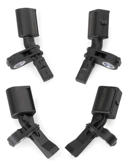 Set of 4 ABS Brake Sensors Front and Rear Volkswagen WHT003860