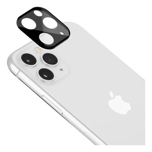 Vidrio Templado Camara iPhone 11 Pro Max - Negro 0