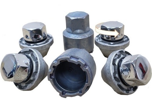 Antirrobo De Ruedas Farad Galaxy Giratoria Honda Civic City 0