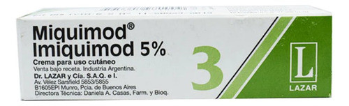 Miquimod Crema   3 Gr 1