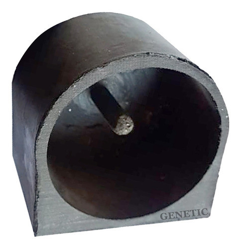 10 Regatones Redondos Caño 61mm Repuestos Máquinas Gimnasios 0