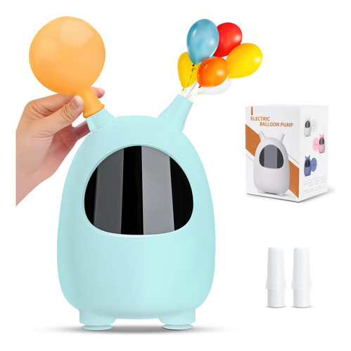 Inflador Electrico De Globos Con Potencia - Azul 0