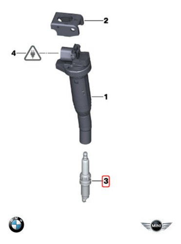 Bujia De Encendido Para Bmw X3 E83 Lci X3 3.0si 1