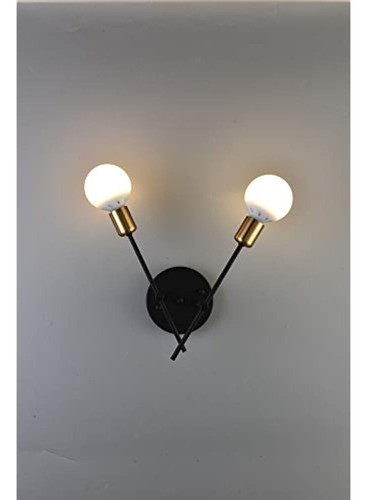 Efinehome 2 Luces De Aplique De Pared De Luz - Accesorio De 0