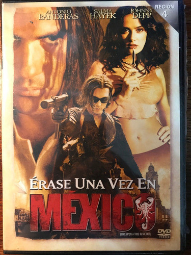 Dvd Erase Una Vez En Mexico / Once Upon A Time In Mexico 0