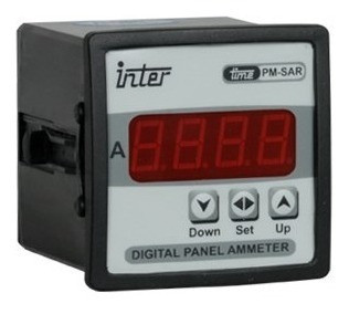 Amperimetro Digital 72x72mm Con Salida A Relay De Corte 0