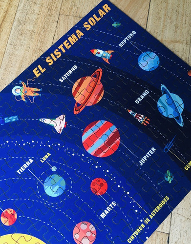 Puzzle Xl: El Sistema Solar De 130 Piezas 1