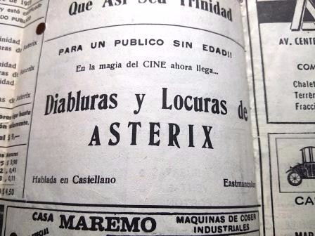 Programa De Cine Diabluras Y Locuras De Asterix Cine Astro 1