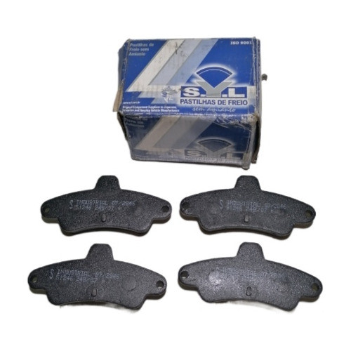 Pastillas Jgo4 Fiat Cinco Ciento Y Seicinto Italia Delantera 0