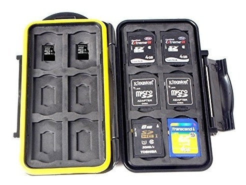 Tarjeta De Memoria Protector Caja De Transporte Estuche 24 R 1